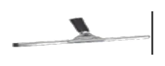 Camçek Metal 45 cm